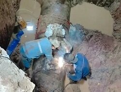 守护城市“生命线”—安同建设顺利完成DN900原水管网修复工作